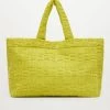 Mango Towel Shopper Bag Lime