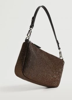 Mango Rhinestone Baguette Purse Ochre -Mango Bags Sales Store unnamed file 1017