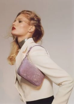 Mango Rhinestone Baguette Purse Ochre -Mango Bags Sales Store unnamed file 1021