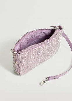 Mango Rhinestone Baguette Purse Ochre -Mango Bags Sales Store unnamed file 1026