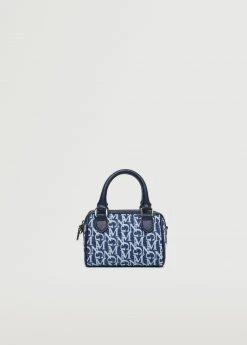 Mango Bag With Mini Logo Blue