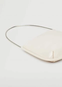 Mango Baguette Bag With Metallic Strap White -Mango Bags Sales Store unnamed file 1071