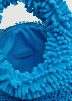 Mango Textured Handbag Blue -Mango Bags Sales Store unnamed file 1091