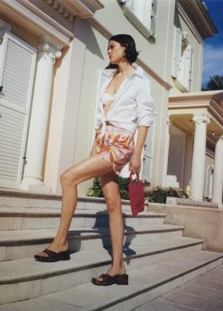 Mango Mini Shopper Bag Fuchsia