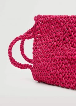 Mango Mini Shopper Bag Fuchsia -Mango Bags Sales Store unnamed file 1101