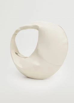 Mango Leather Handbag Black -Mango Bags Sales Store unnamed file 1115