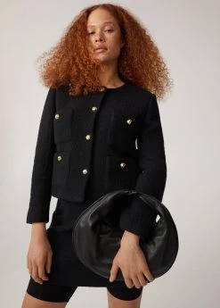 Mango Leather Handbag Black -Mango Bags Sales Store unnamed file 1117