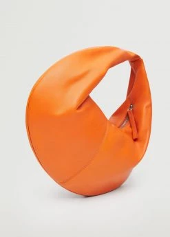 Mango Leather Handbag Black -Mango Bags Sales Store unnamed file 1124