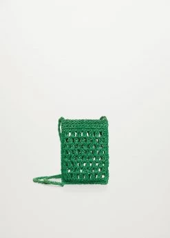 Mango Braided Phone Case Neon Pink