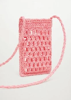 Mango Braided Phone Case Neon Pink -Mango Bags Sales Store unnamed file 1146
