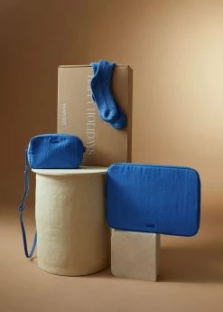 Mango Logo Crossbody Bag Blue -Mango Bags Sales Store unnamed file 1159