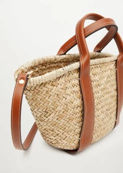 Mango Double Strap Basket Bag Leather -Mango Bags Sales Store unnamed file 117