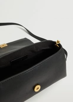 Mango Flap Chain Bag Black -Mango Bags Sales Store unnamed file 1220