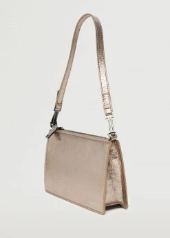 Mango Glossy Baguette Bag Dark Silver -Mango Bags Sales Store unnamed file 1239