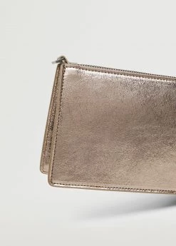 Mango Glossy Baguette Bag Dark Silver -Mango Bags Sales Store unnamed file 1240