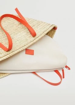 Mango Raffia Tote Bag Chocolate -Mango Bags Sales Store unnamed file 125