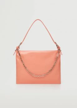Mango Bag With Short Chain Handle Coral Red -Mango Bags Sales Store unnamed file 1282