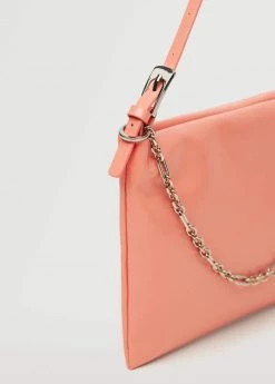 Mango Bag With Short Chain Handle Coral Red -Mango Bags Sales Store unnamed file 1283