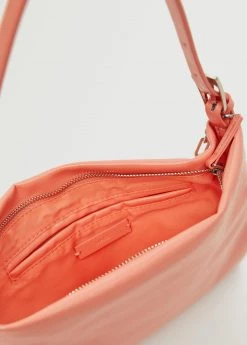 Mango Bag With Short Chain Handle Coral Red -Mango Bags Sales Store unnamed file 1284