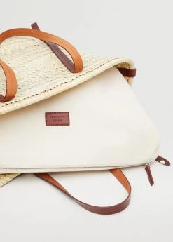 Mango Raffia Tote Bag Chocolate -Mango Bags Sales Store unnamed file 129