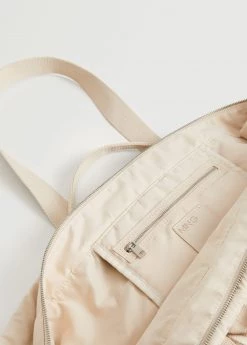 Mango Quilted Shopper Bag Ice Grey -Mango Bags Sales Store unnamed file 1294