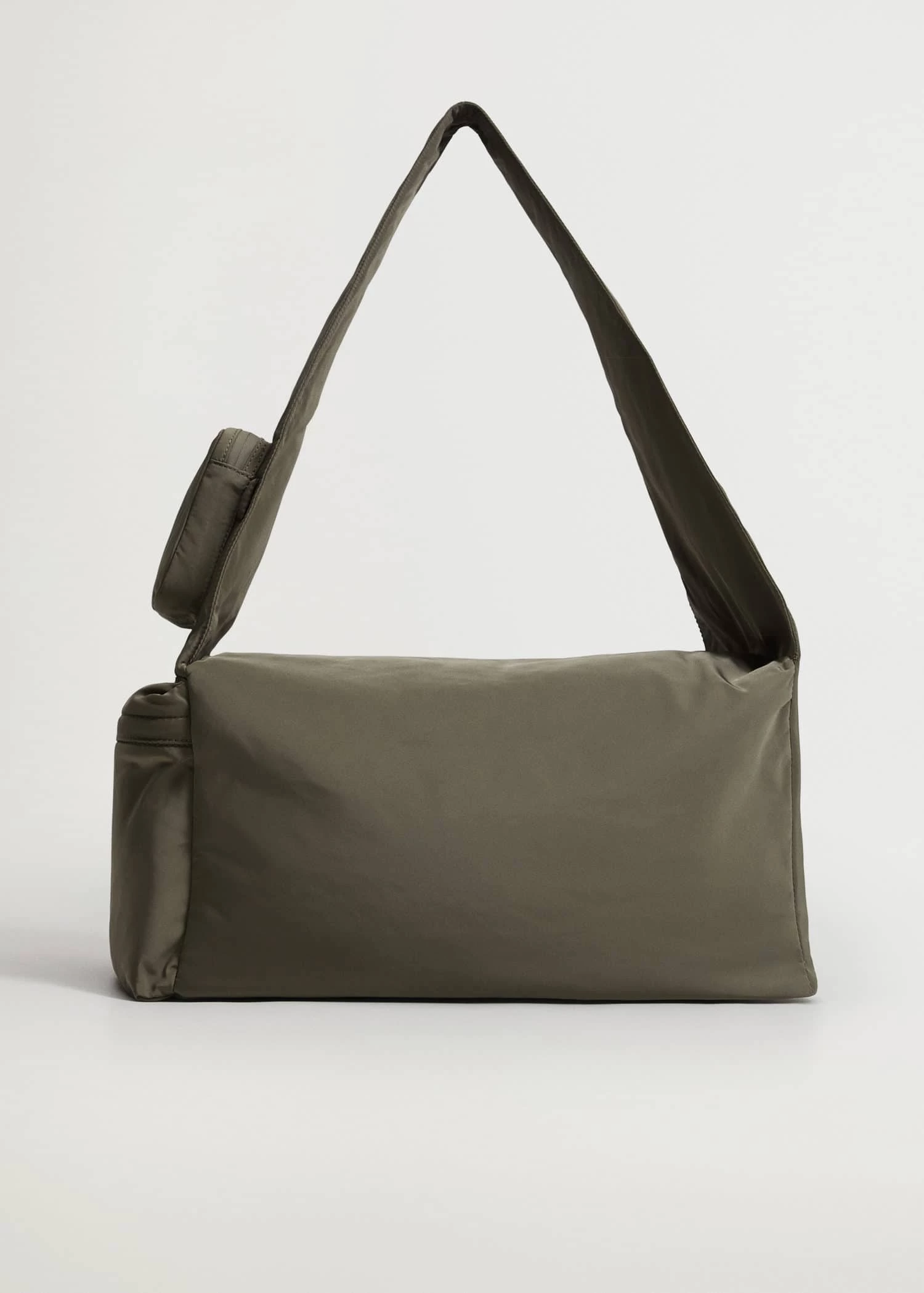 Mango Quilted Cross-body Bag Khaki 7 Mango Quilted Cross-body Bag Khaki - Image 7