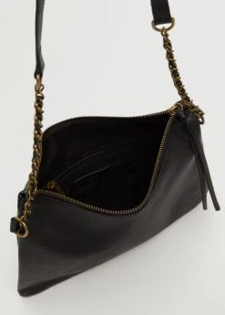 Mango Teen Leather Envelope Bag Black -Mango Bags Sales Store unnamed file 1435