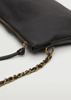 Mango Teen Leather Envelope Bag Black -Mango Bags Sales Store unnamed file 1436