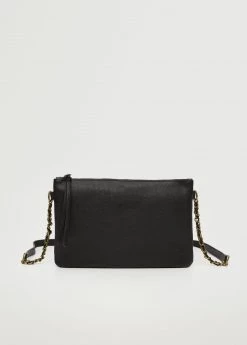 Mango Teen Leather Envelope Bag Black -Mango Bags Sales Store unnamed file 1437