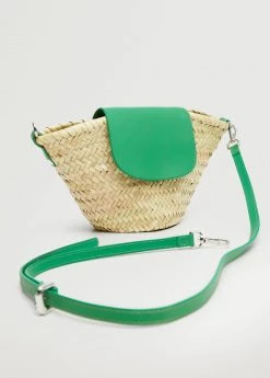 Mango Leather Flap Raffia Bag Fuchsia 23 Mango Leather Flap Raffia Bag Fuchsia -Mango Bags Sales Store unnamed file 149