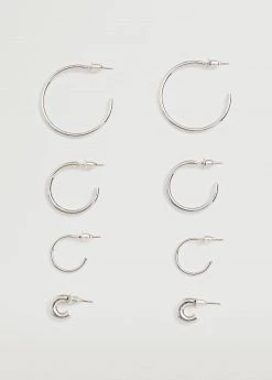 Mango Teen 4-pack Of Hoop Earrings Gold -Mango Bags Sales Store unnamed file 1508