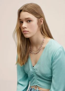 Mango Teen 3-pack Of Necklaces Silver