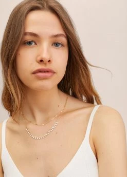 Mango Teen Combined Necklace Pack Gold