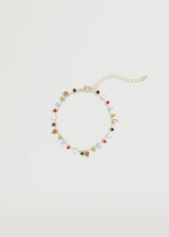 Mango Teen Mixed Bead Anklet Gold -Mango Bags Sales Store unnamed file 1555