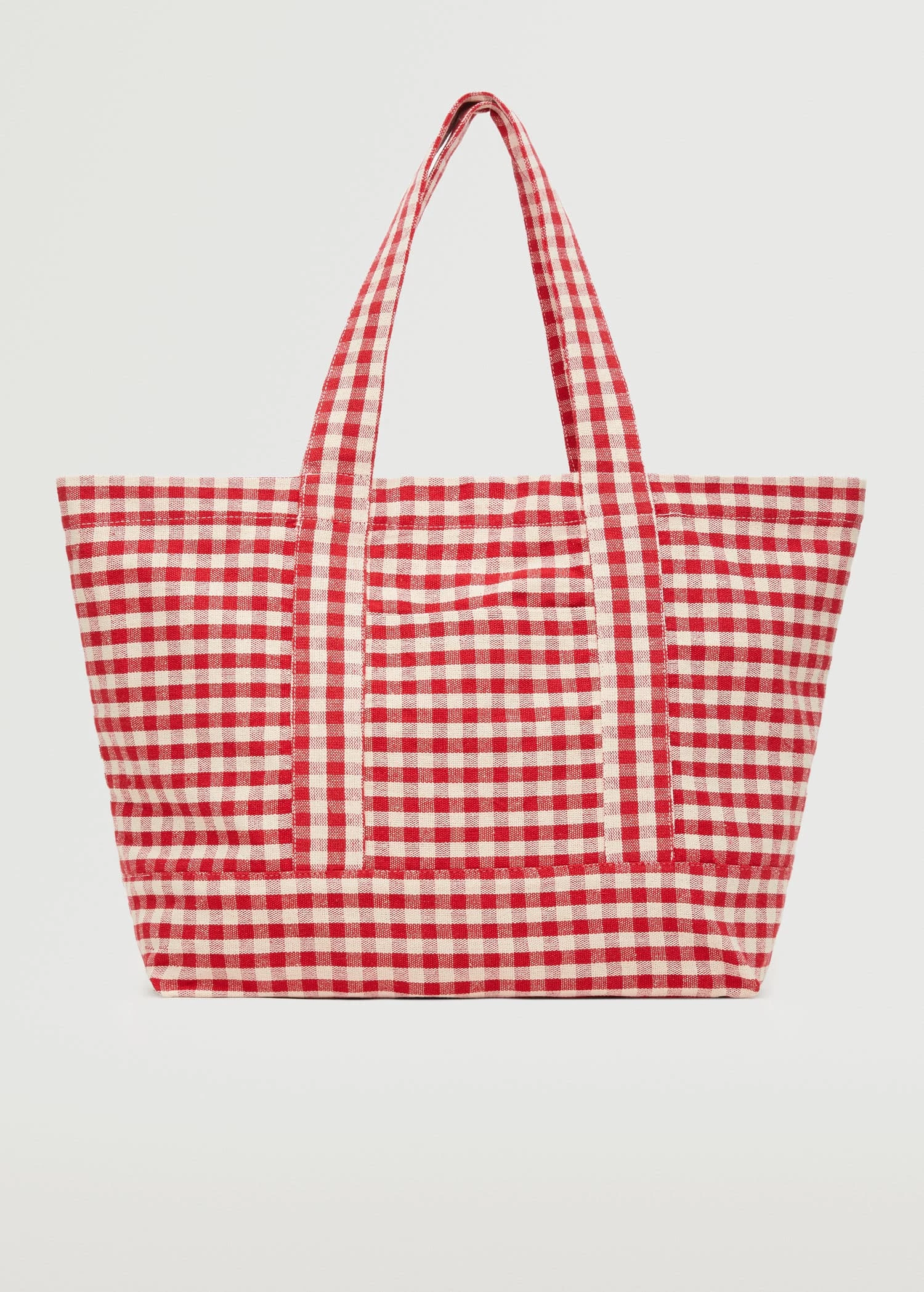 Mango Cotton Shopper Bag Beige 9 Mango Cotton Shopper Bag Beige - Image 9