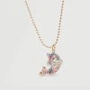 Mango Kids Dolphin Pendant Necklace Gold