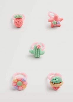 Mango Kids Pack Of 5 Combined Rings Light/pastel Purple -Mango Bags Sales Store unnamed file 1608