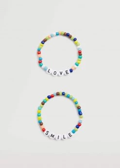 Mango Kids 2-pack Message Bracelets Blue -Mango Bags Sales Store unnamed file 1635