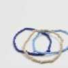 Mango Kids Pack Of 3 Bracelets Blue