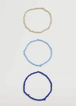 Mango Kids Pack Of 3 Bracelets Blue -Mango Bags Sales Store unnamed file 1648