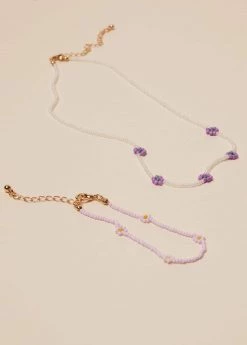Mango Kids Bracelet Necklace Pack Light/pastel Purple -Mango Bags Sales Store unnamed file 1657