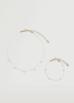 Mango Kids Bracelet Necklace Pack White -Mango Bags Sales Store unnamed file 1664