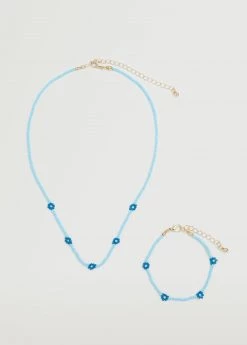 Mango Kids Bracelet Necklace Pack Blue -Mango Bags Sales Store unnamed file 1667