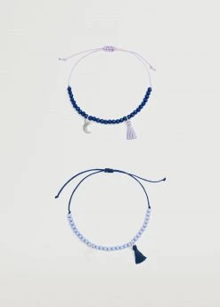 Mango Kids Mixed Bead Bracelet Blue -Mango Bags Sales Store unnamed file 1673