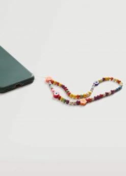 Mango Kids Beaded Mobile Pendant Orange