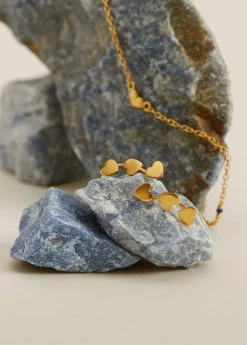 Mango Kids Heart Earrings Gold -Mango Bags Sales Store unnamed file 1751