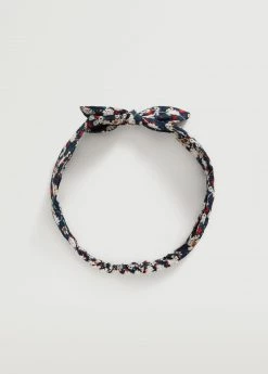 Mango Kids Bow Floral Hairband Dark Navy -Mango Bags Sales Store unnamed file 1783