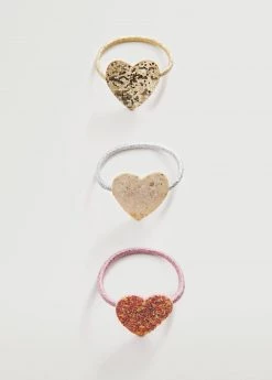 Mango Kids Glitter Hair Tie 3 Pack Pastel Pink -Mango Bags Sales Store unnamed file 1805