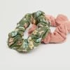 Mango Kids Pack Of 2 Cotton Scrunchies Pink