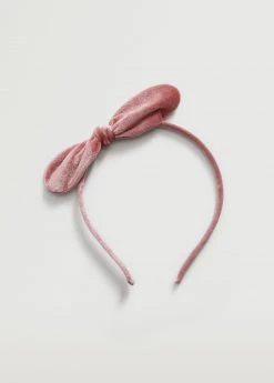 Mango Kids Velvet Bow Hairband Pastel Pink -Mango Bags Sales Store unnamed file 1843